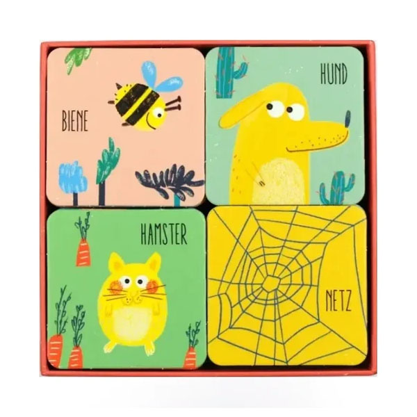 Memo-Spiel / Tiere und Ihr Zuhause / Ab 4 Jahren