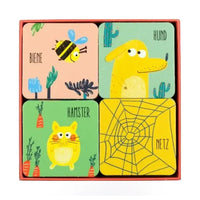 Memo-Spiel / Tiere und Ihr Zuhause / Ab 4 Jahren