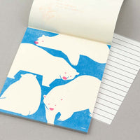 Midori | Briefpapier | H182×B145mm | 24Bögen | Eisbären