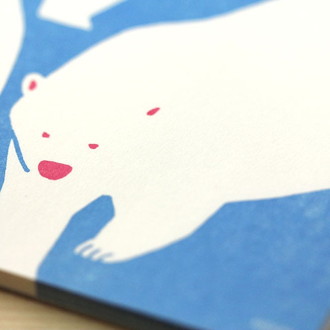 Midori | Briefpapier | H182×B145mm | 24Bögen | Eisbären