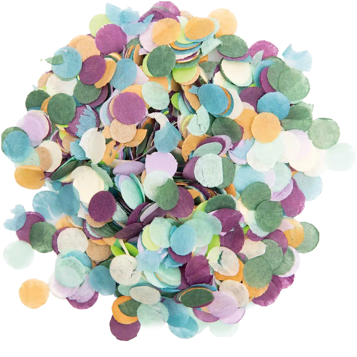 Rico Design | YEY! Let's Party | Konfetti | Rund | Nature Matters | Green / 20g