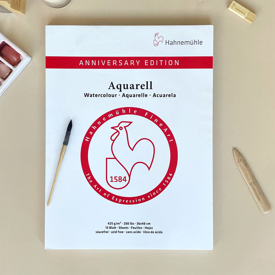 Aquarell / Anniversary Edition  / 425g/m² / 15Blatt