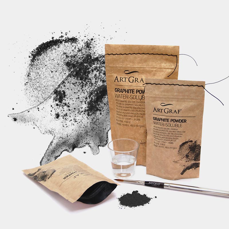 Art Graf / Graphite Powder / Water - Soluble / 100grm