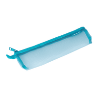 blaue-Stiftetasche-aus-nylon-Gewebe-Mesh-Produktansicht-seitlich
