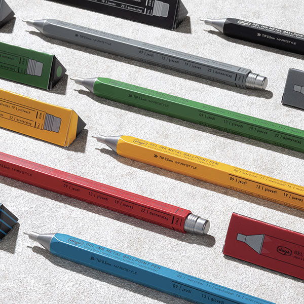 Marks_-Style-Serie-_Days-_Gel-_Metal-_Ballpoint_-Pen-erste-edition-Beispielfoto