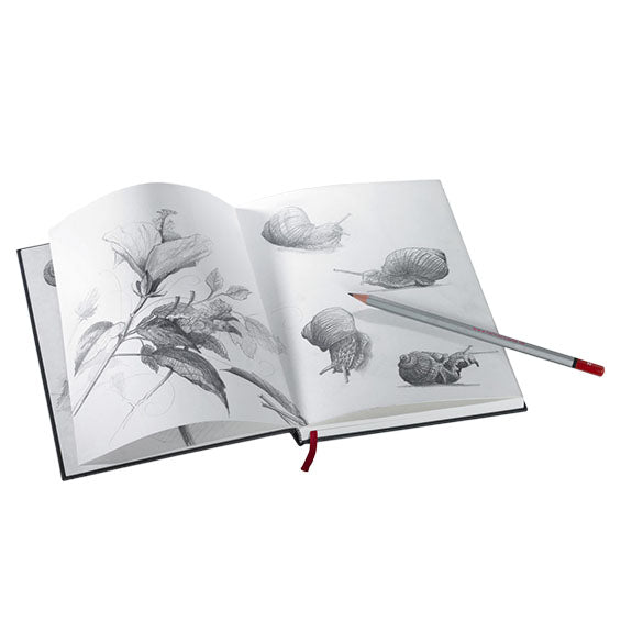 Hahnemühle / Nostalgie Skizzenbuch / 40 Blatt / 80 Seiten / 190 g/m²