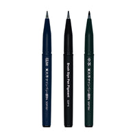 Pentel | Sign Pen Brush | Black Pigment | 3er Set
