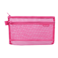 Midori | Stiftetasche | Mesh Pen Pouch | Pink | large